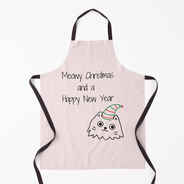 Item preview, Meowy Christmas and a Happy New Year designed and sold by NotablyDesigned.