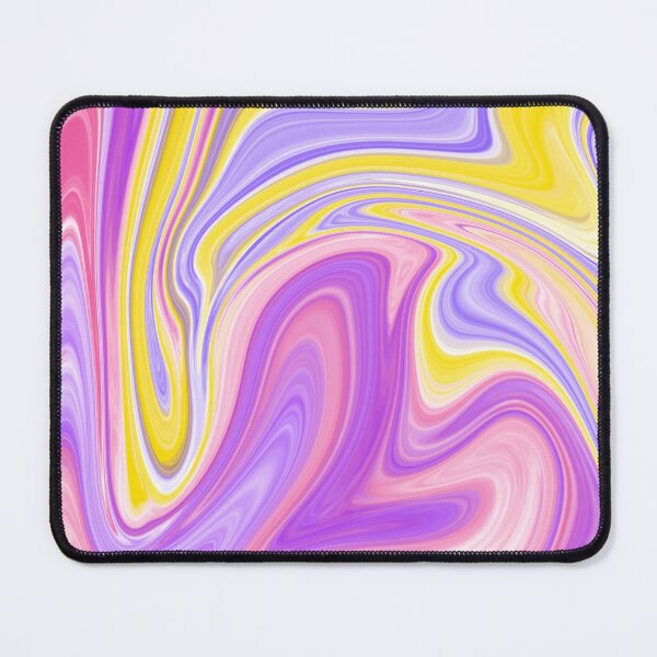 Item preview, Fluido abstracto rosa, lavanda y amarillo designed and sold by StacyAnnDesigns.