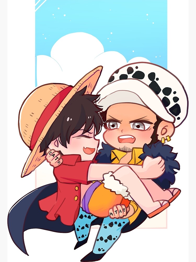 "ONE PIECE Law & Luffy " Poster for Sale by nominno Redbubble
