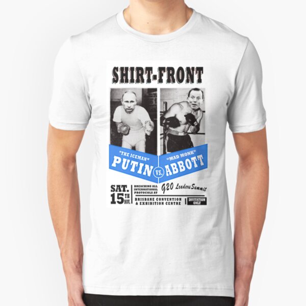 #Shirtfront - blue Slim Fit T-Shirt