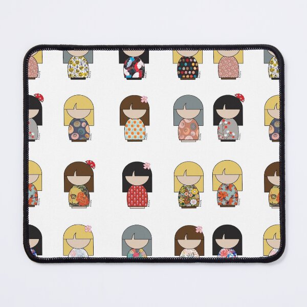 Item preview, Cute Japanese Kokeshi Doll Collection designed and sold by lmcvinco.
