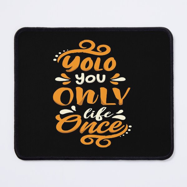 Item preview, Yolo You only live one designed and sold by BeeMeCreative.