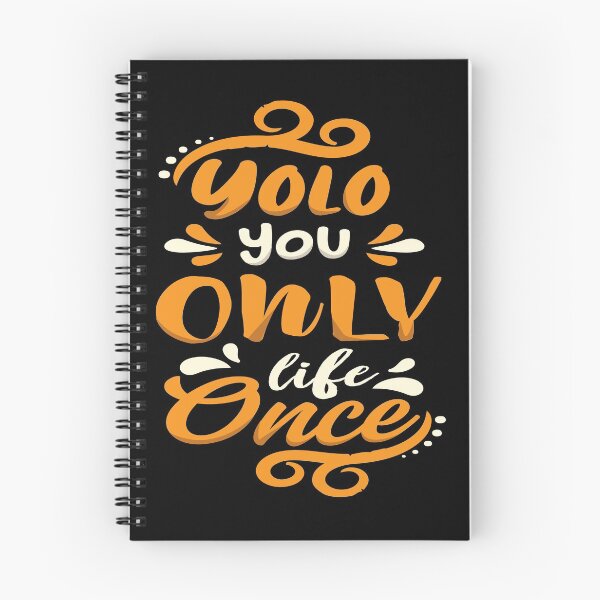 Item preview, Yolo You only live one designed and sold by BeeMeCreative.