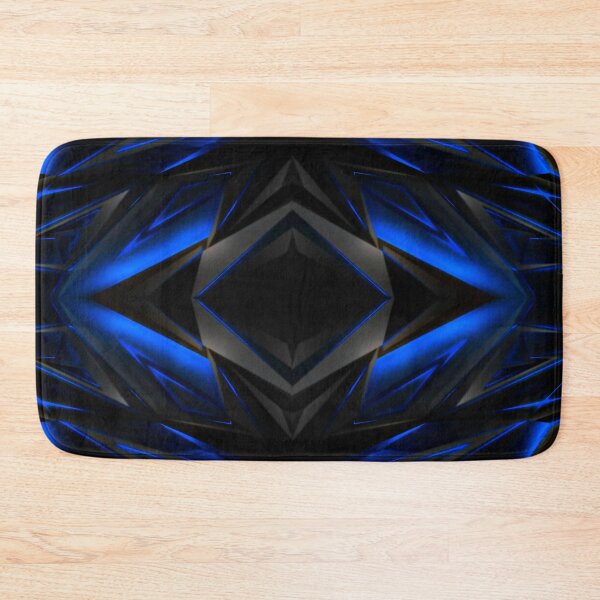 Item preview,    Black and Light blue 3D Texture  designed and sold by Gothic Fantasy.