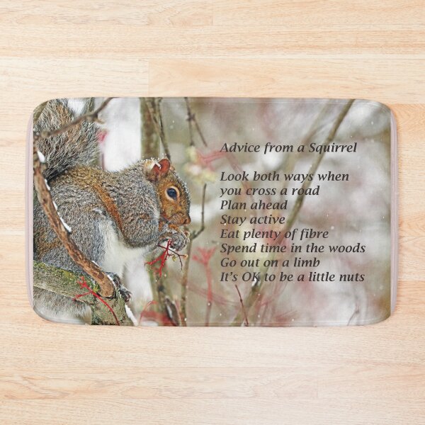 Item preview, Squirrel Advice designed and sold by Deb Oppermann.
