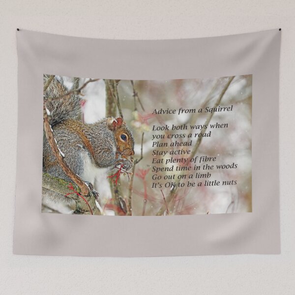 Item preview, Squirrel Advice designed and sold by Deb Oppermann.