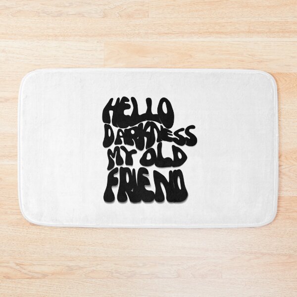 Item preview, Hello Darkness My Old Friend - Music Quotes designed and sold by brookemiller801.