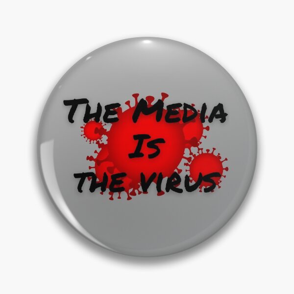 Item preview, The Media IS The Virus designed and sold by NerdGrrl.