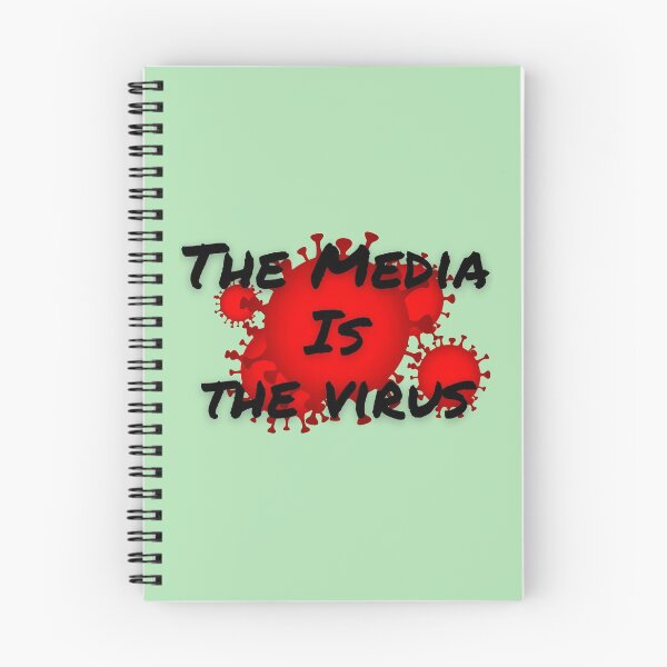 Item preview, The Media IS The Virus designed and sold by NerdGrrl.