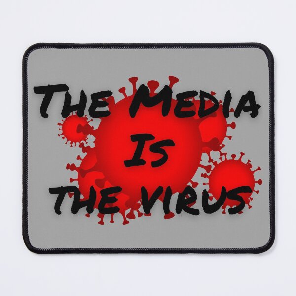 Item preview, The Media IS The Virus designed and sold by NerdGrrl.