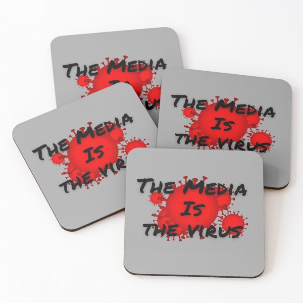 Item preview, The Media IS The Virus designed and sold by NerdGrrl.
