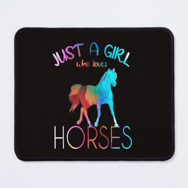 Item preview, Just A Girl Who Loves Horses Watercolor Horse designed and sold by Kamnna.