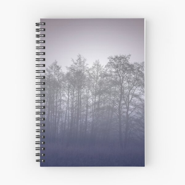 Item preview, Misty forest with magical and pink glow designed and sold by aquapixel.