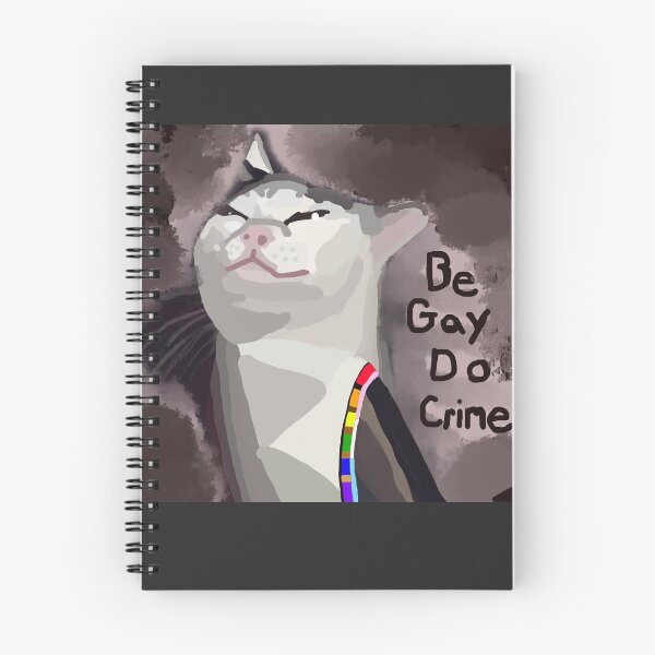 Item preview, Be Gay, And Knifecat, Do Crimes designed and sold by wanderingchaos.