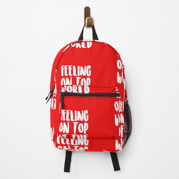 Item preview, FEELING ON TOP OF THE WORLD Elation Happiness Pride Attitude designed and sold by Capiral Bucketlist.