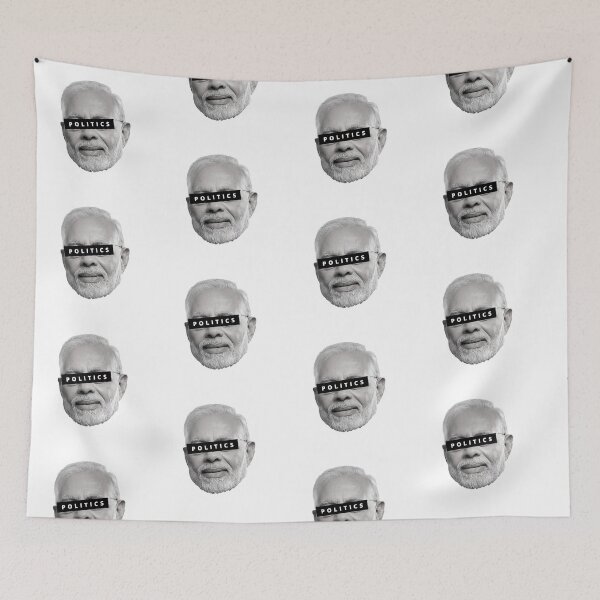 Item preview, Cool Narendra Modi Indian prime minister Black politics designed and sold by Tiredmenphilo.