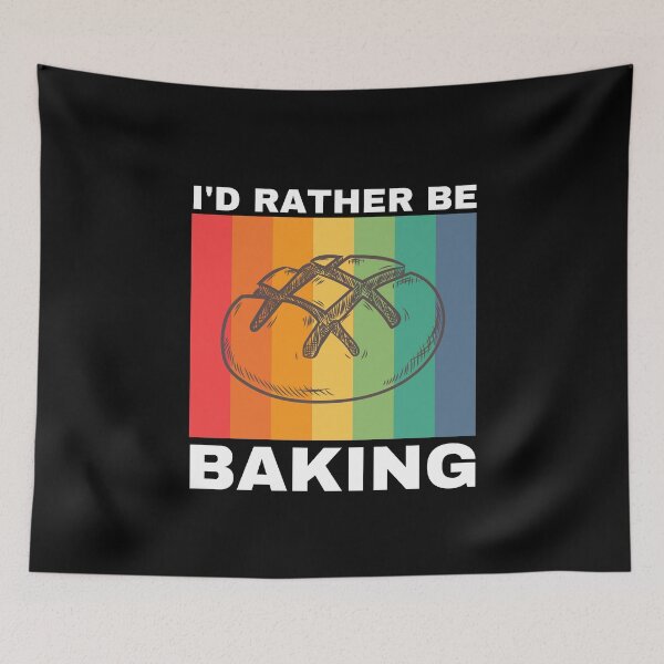 Item preview, I'd Rather Be Baking designed and sold by Crafty-Mornings.