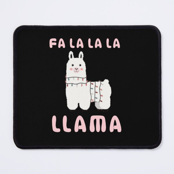 Item preview, Fa La La La Llama Christmas lights snowflakes designed and sold by StoreRahhal.