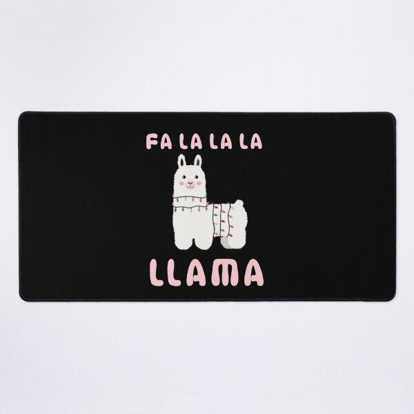 Item preview, Fa La La La Llama Christmas lights snowflakes designed and sold by StoreRahhal.