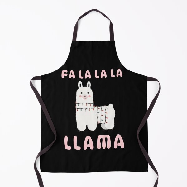 Item preview, Fa La La La Llama Christmas lights snowflakes designed and sold by StoreRahhal.