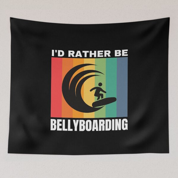 Item preview, I'd Rather Be Bellyboarding designed and sold by Crafty-Mornings.