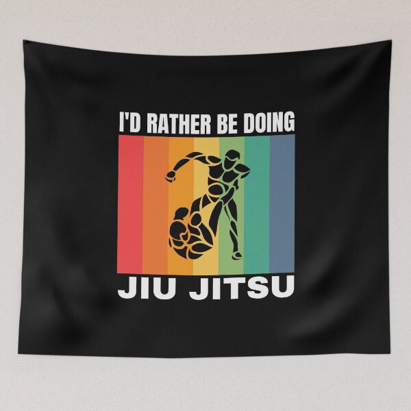 Item preview, I'd Rather Be Doing Jiu Jitsu designed and sold by Crafty-Mornings.