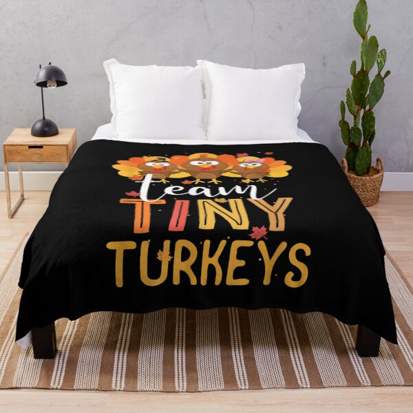 Item preview, Turkey Thanksgiving Team Tiny Turkeys Nurse Fall NICU Nurse T-Shirt designed and sold by JacobKelly069.