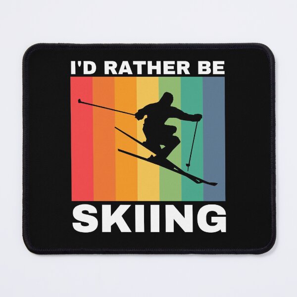 Item preview, I'd Rather Be Skiing designed and sold by Crafty-Mornings.