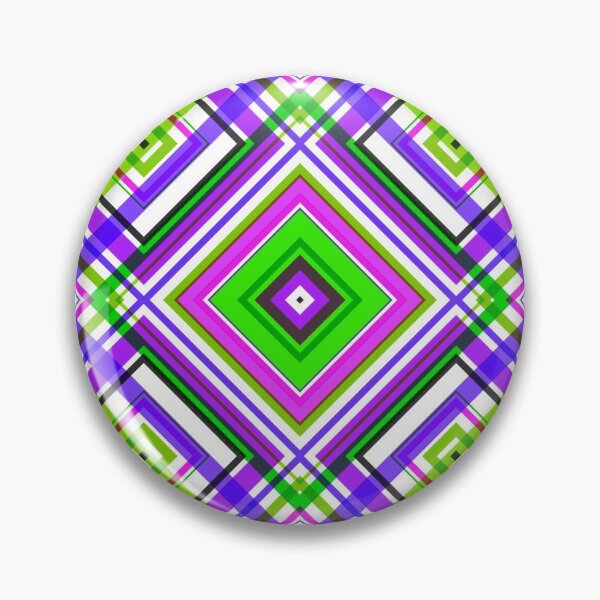 Item preview, Green and Purple Diagonal Plaid designed and sold by AmeyCamp.
