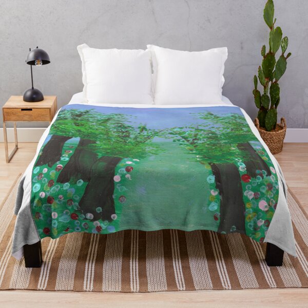 Item preview, Path through the trees in summer designed and sold by Cora Gregory.