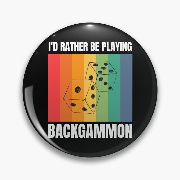 Item preview, I'd Rather Be Playing Backgammon designed and sold by Crafty-Mornings.