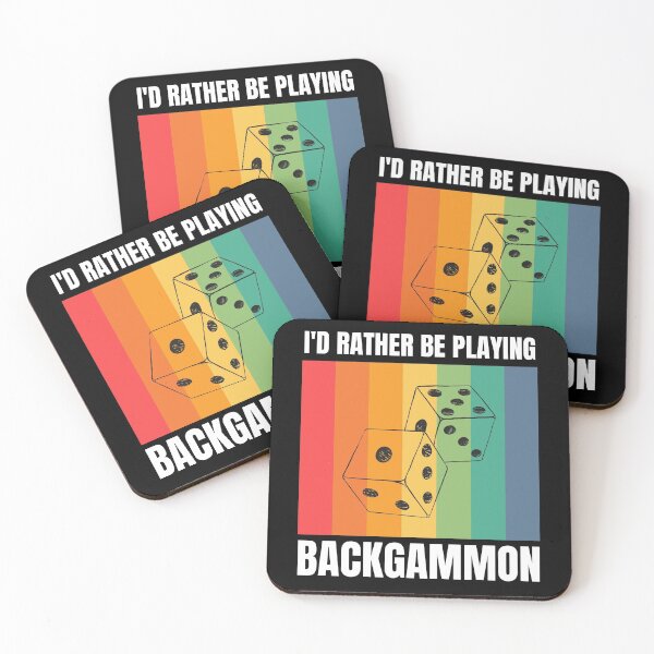 Item preview, I'd Rather Be Playing Backgammon designed and sold by Crafty-Mornings.
