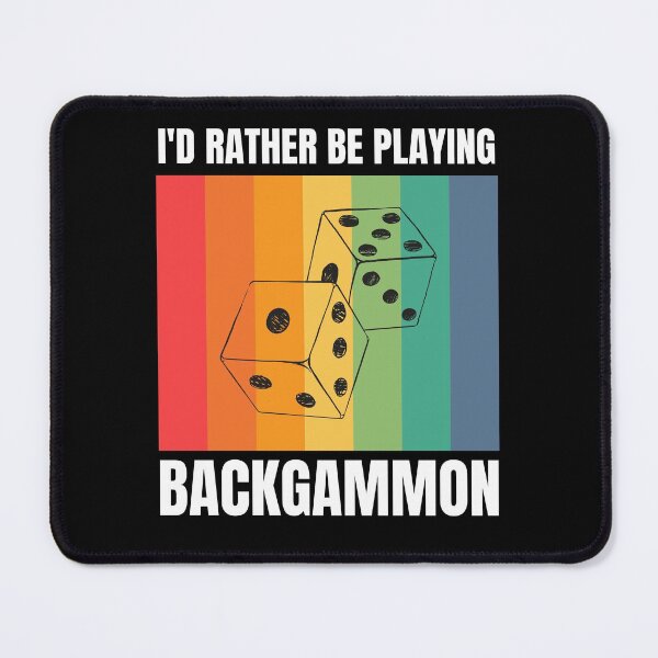 Item preview, I'd Rather Be Playing Backgammon designed and sold by Crafty-Mornings.