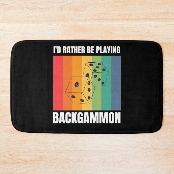 Item preview, I'd Rather Be Playing Backgammon designed and sold by Crafty-Mornings.