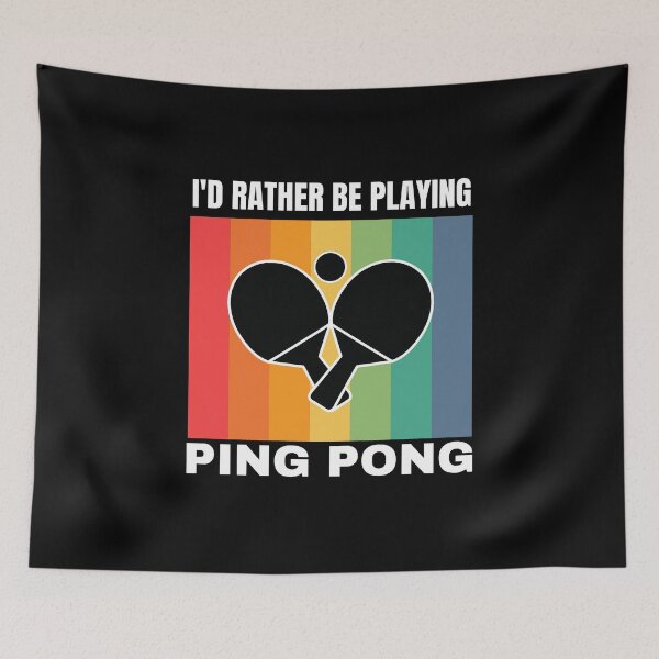 Item preview, I'd Rather Be Playing Ping Pong designed and sold by Crafty-Mornings.