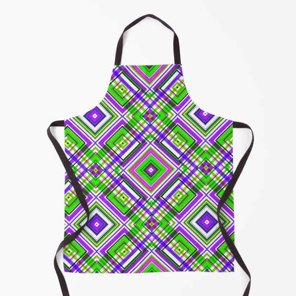 Item preview, Green and Purple Diagonal Plaid designed and sold by AmeyCamp.