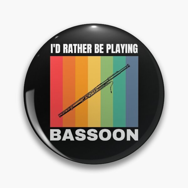 Item preview, I'd Rather Be Playing Bassoon designed and sold by Crafty-Mornings.