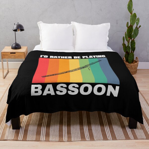 Item preview, I'd Rather Be Playing Bassoon designed and sold by Crafty-Mornings.