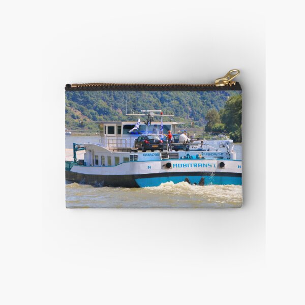 Item preview, Barge on the River Rhine designed and sold by FranWest.