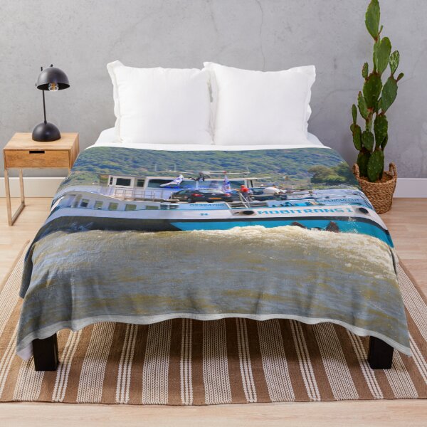 Item preview, Barge on the River Rhine designed and sold by FranWest.