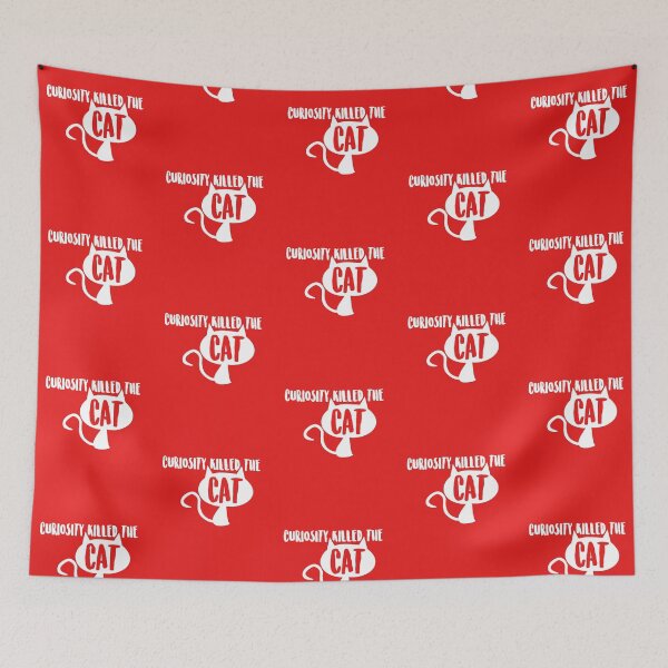 Item preview, Curiosity Killed the Cat designed and sold by Capiral Bucketlist.