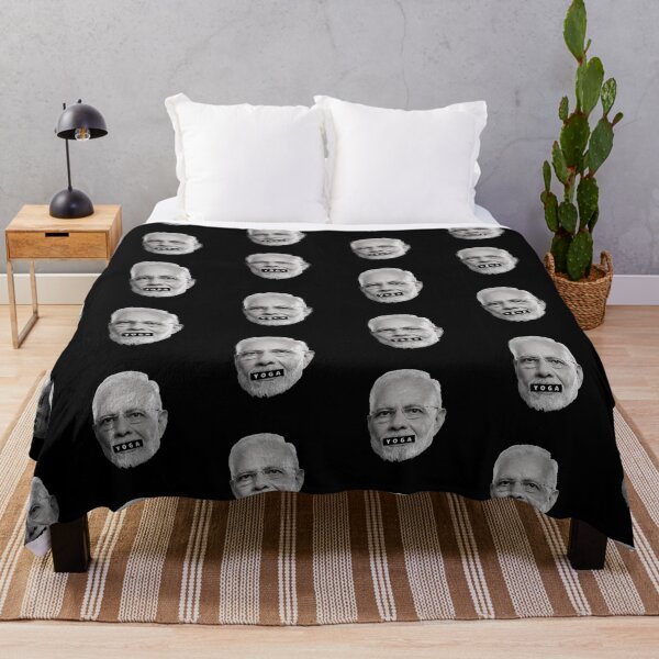 Item preview, Cool Narendra Modi Indian prime minister Black yoga designed and sold by Tiredmenphilo.