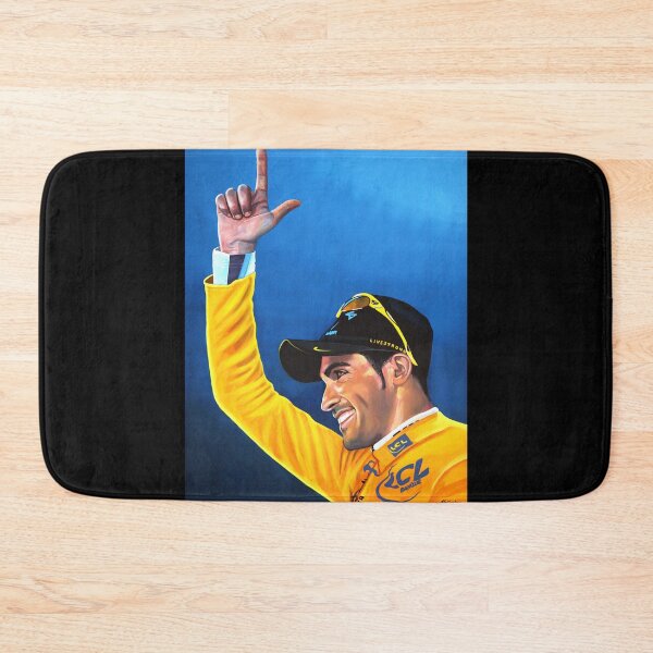 Item preview, Alberto Contador painting designed and sold by PaulMeijering.