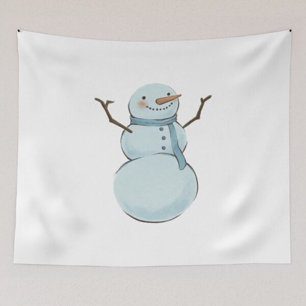 Item preview, vintage happy snowman designed and sold by ni3ma.