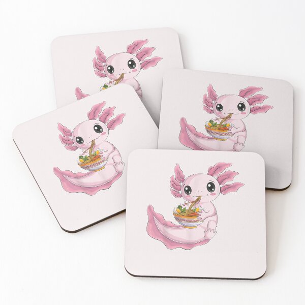 Item preview, Kawaii Axolotl eat ramen Japanese Anime Noodles kids men  designed and sold by CarlFio.