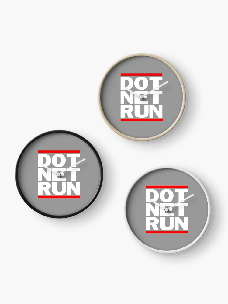 Thumbnail 3 of 4, Clock, DOT NET RUN designed and sold by JesusStone.