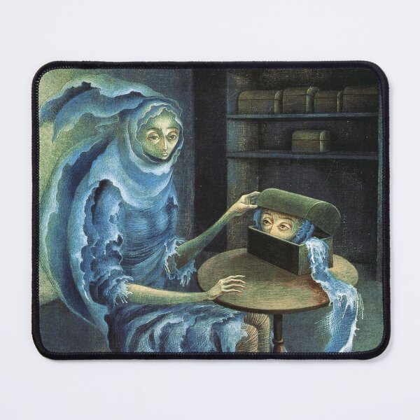 Aperçu de l'œuvre Rencontre, par Remedios Varo créée et vendue par ForgottenGarden.