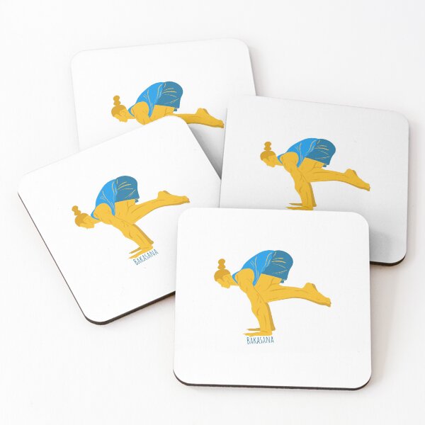 Item preview, Bakasana Yoga Pose designed and sold by SuperiorPrints.