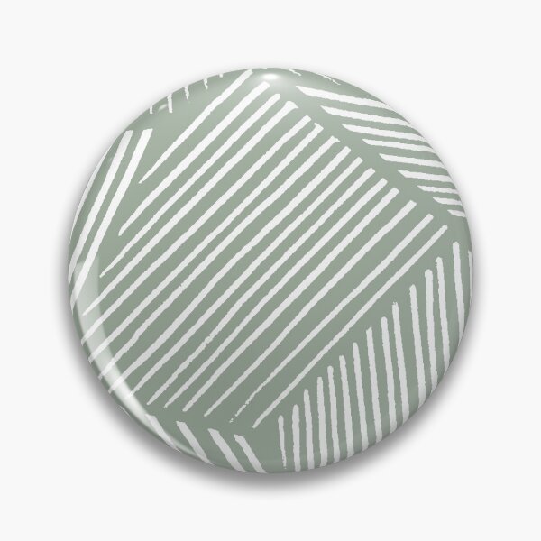 Item preview, Geometric Sage Green Modern Line Art Throw Pillow designed and sold by sheseddit.