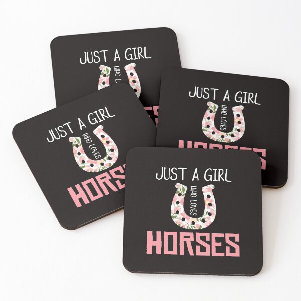 Item preview, Just A Girl Who Loves Horses Watercolor Horse  designed and sold by Kamnna.